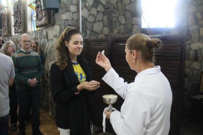 Missa de ação de graças encerrou as celebrações da 37ª edição da Festa em louvor a N. Sra. Aparecida de Laranjeiras do Sul